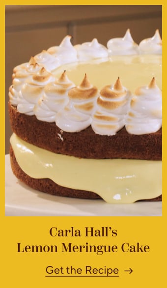 Carla Hall's Lemon Meringue Cake. Get the recipe.