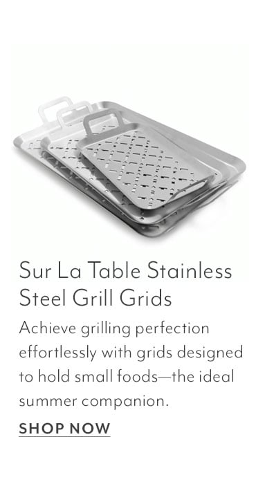 Sur La Table Stainless Steel Grill Grids, Set of 3
