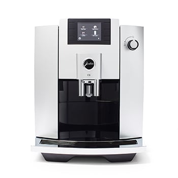 JURA E6 Automatic Coffee Machine in color Platinum