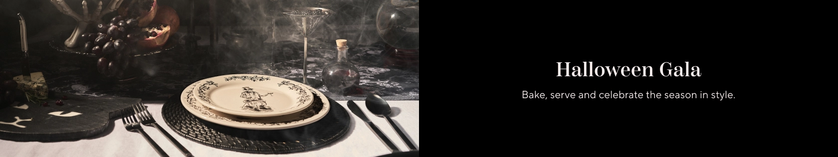 Halloween Gala. Bake, serve and celebrate the season in style.