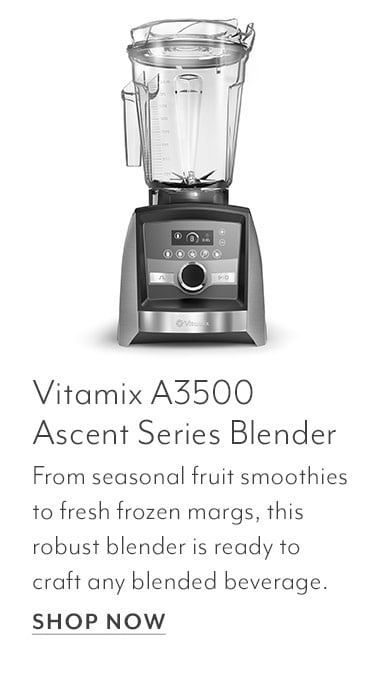 Vitamix A3500 Ascent Series Blender in stainless steel