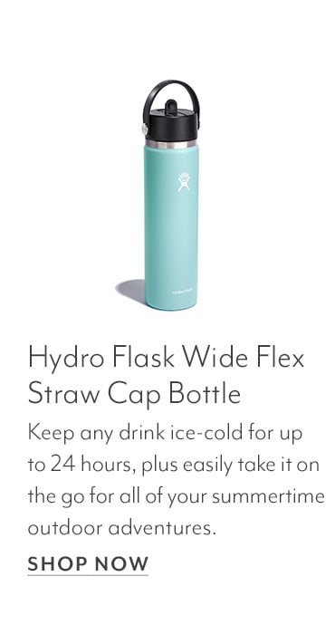 Hydro Flask Wide Flex Straw Cap Bottle, 24 oz.