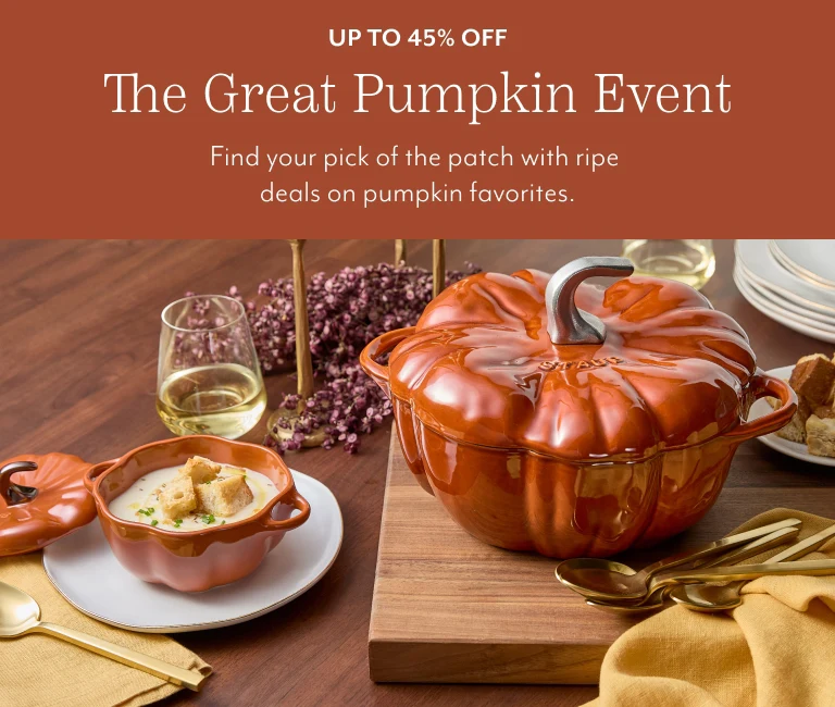 The Great Pumpkin Event up to 45% off. Find your pick of the patch with ripe deals on pumpkin favorites.